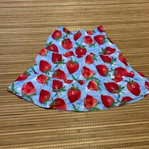 Gymboree Strawberry skirt size 8